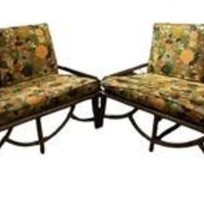 Vintage Vouge Rattan Sectional 

This is one great looking mid century set up! 

Both of the sofas measure 44 x 38 x 32 inches and the...
