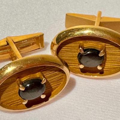 Pair of 14k Gold Cufflinks 