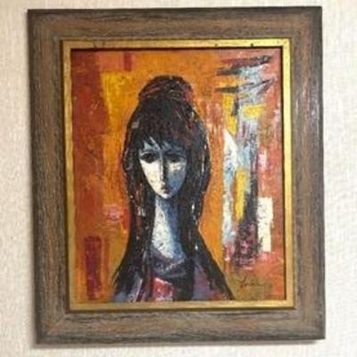 Original Oil Portrait Painting by Ivan Tovar

Measures 28 x 32 inches. 