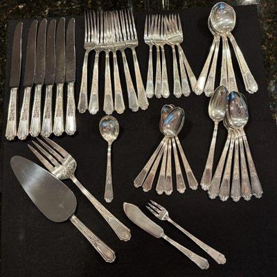 1947 Rogers Bros International Silver Plate Flatware
