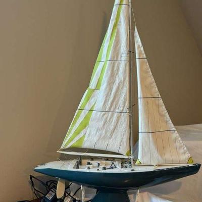Americas Cup Racer RC Sailboat.