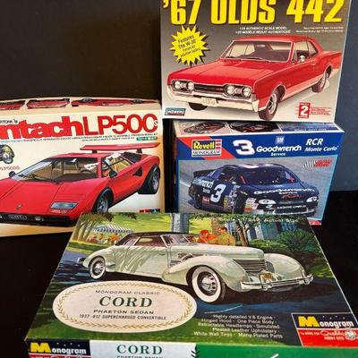 67 Olds 442 Model Car Kit Revel Monte Carlo Model and More