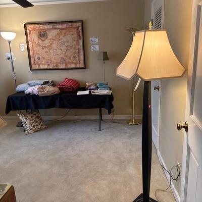 Lamp, Linens, and More