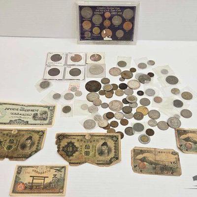 #1934 • Foreign Currency Coins & Bills
