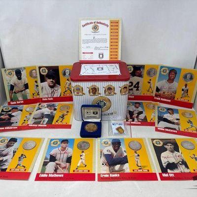 #2546 • National Baseball Hall of Fame The Legends of the Game 500 Club Proof Collection

