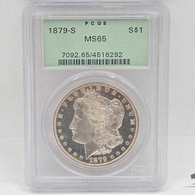 #1428 • 1879 San Francisco Morgan Silver Dollar
