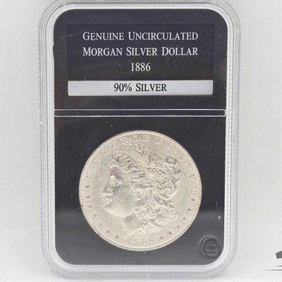#1430 • 1886 Philadelphia Morgan Silver Dollar
