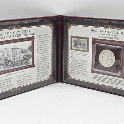 #1406 • 1891 Carson City Morgan Silver Dollar Album

