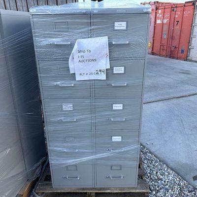 #90006 • (3) McDowell & Craig Filing Cabinets
