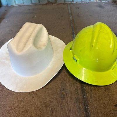 #3080 • (2) Hard Adjustable Hats
