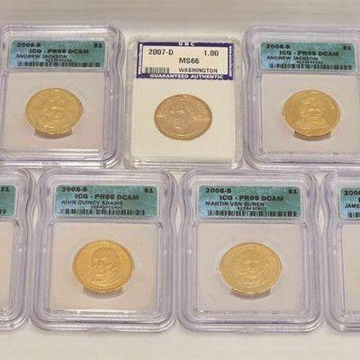 #1928 • (7) $1 Coins
