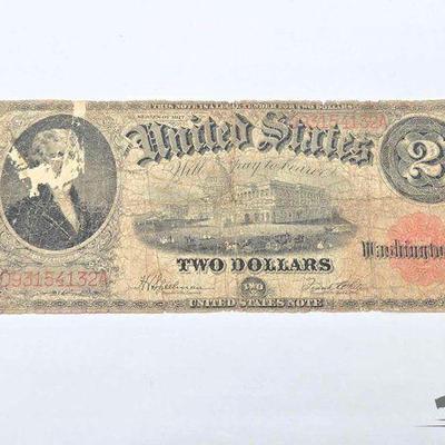 #1012 • 1917 $2 United States Note
