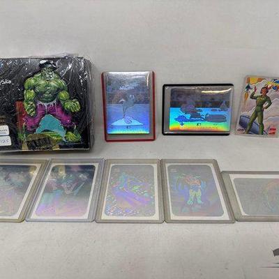 #2548 • SkyBox International Marvel Masterpieces Collector Cards, Holographic Marvel Trading Cards, Holographic Looney Tunes Upper Deck...