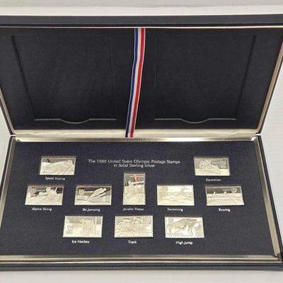 #2304 • 1980 Silver United States Olympic Postage Stamps
