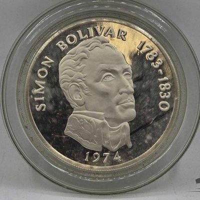 #2306 • 1974 Panama 20 Balboas Coin
