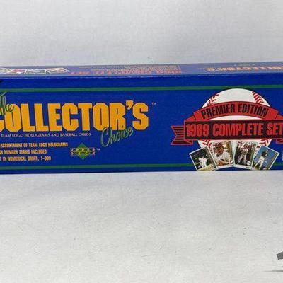 #2530 • NEW! 1989 TOPPS Baseball Premier Edition The Collector’s Choice Cards Complete Set
