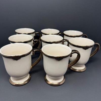 Karidesign Certified International Embassy Ivory Mugs (8)	