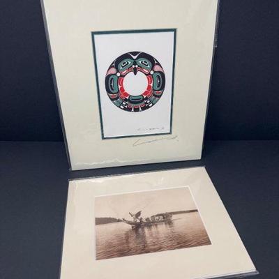 Indigenous Art & Photography: Curtis "Qagyuhl" & Adams "Eagle" Artwork	