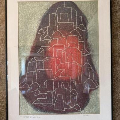 San Francisco de Asís Church, Ranchos de Taos, NM – Framed Artwork	
