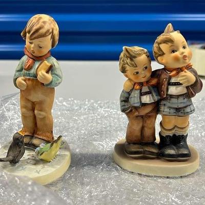 SCH514- Vintage M.I. Hummel “Max And Moritz” And “Bird Watcher”