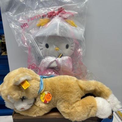 SCH020 - Hello Kitty & Floopy Cat Plush 