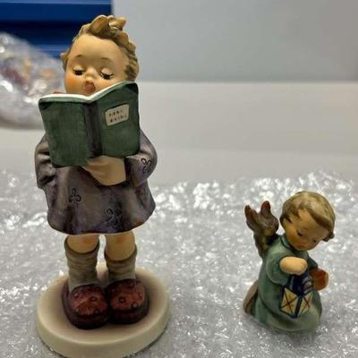 SCH523- Vintage M.I. Hummel “Guiding Angel” And “The Poet”