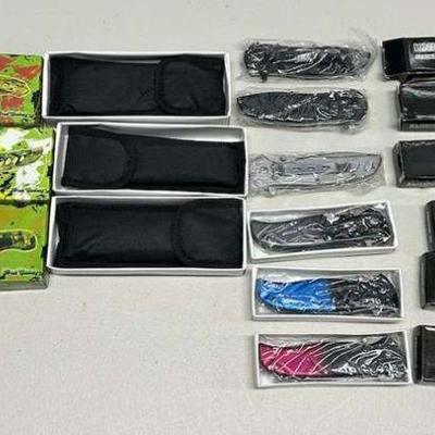 SCH248- Tree Top Camo Series, Tiger, And Knife