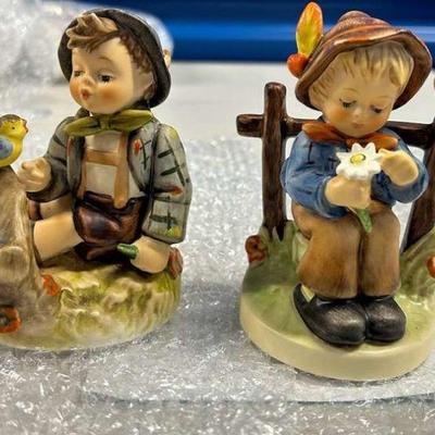 SCH511- Vintage M.I. Hummel “She Loves Me, She Loves Me Not” And “Whistler’s Duet”