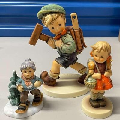 SCH500 - Hummel “School Girl”, “The Little Architect “, “Dashing Through The Snow”