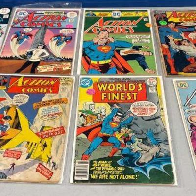 SCH031 - Vintage DC Superman Comics