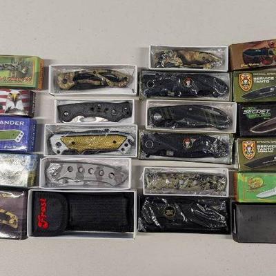 SCH237-Assorted Knives Special Forces 