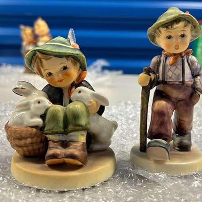 SCH513- Vintage M.I. Hummel “Playmates” And “Grandpa’s Boy”