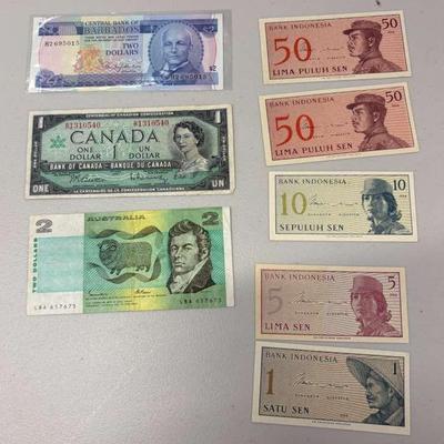 SCH005- Banknotes Misc Foreign 