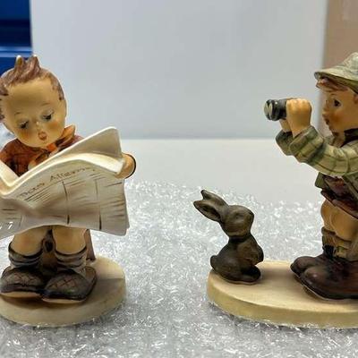 SCH524- Vintage M.I. Hummel “Good Hunting!” & “Latest News”