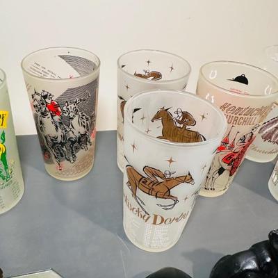 Kentucky Derby glasses 1960’s