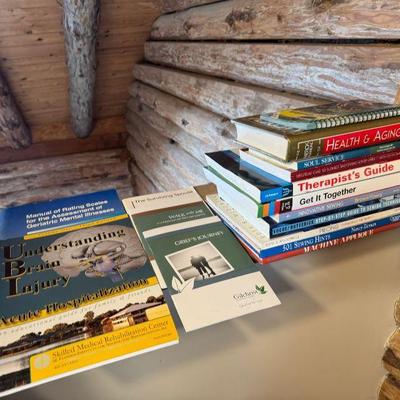 Books About Sewing And Magazines On Mental Health
