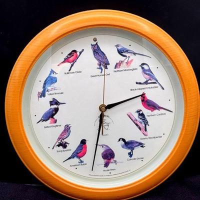 National Audubon Society Bird Clock
