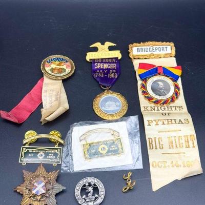 Historical Souvenirs Feat 1/10 10kt Gold Lions Club
