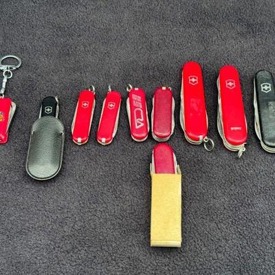 Swiss Army Knives And Similars Mix - (10) Total
