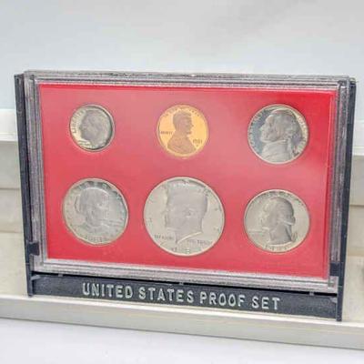 1981 U.S. Mint Proof Set – 6 Coins in Original Holder
