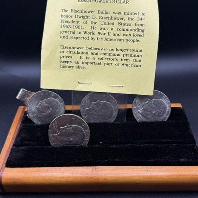 (4) Collectible Eisenhower Dollars
Includes:
1971
