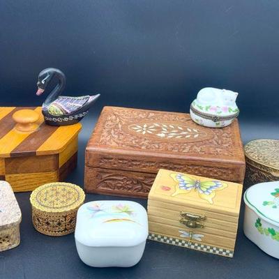 Jewelry / Trinket Box Lot
