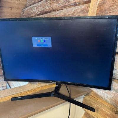 Samsung 27” Curved HDMI Color Display Unit
