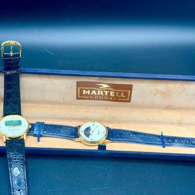 Rare Martell Cognac & Ruffino Libaio Watches
