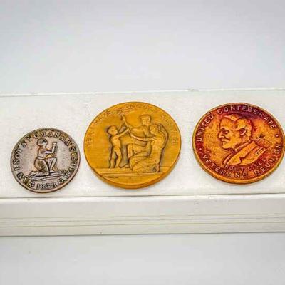 Historical & Controversial Medals – Abolition, Heritage, and Confederate Reunion
