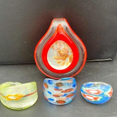 Blown Glass Jewelry Lot
