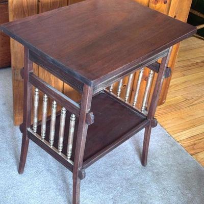 Ornate Two Tier Table
