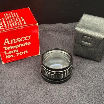 Ansco Telephoto Lens - 46 Prime - No. 7011
