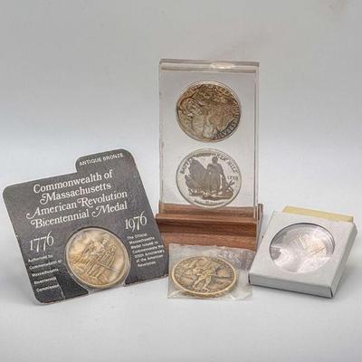 American Revolution & Bicentennial Commemorative Medals

