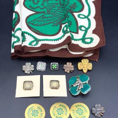 Sterling Silver & More 4H Club And Girl Scout Lot
